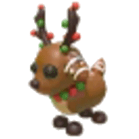 Gingerbread Reindeer  - Ultra-Rare from Winter 2022